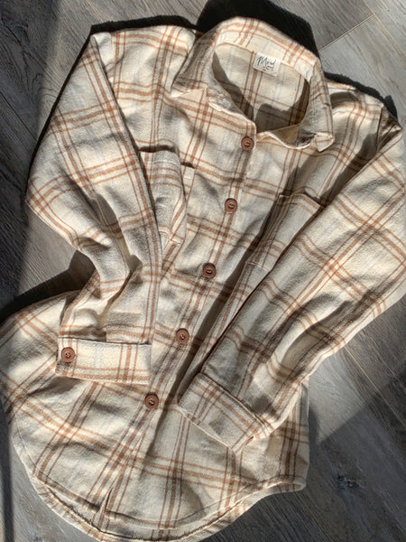 CHESSY OVERSIZED FLANNEL