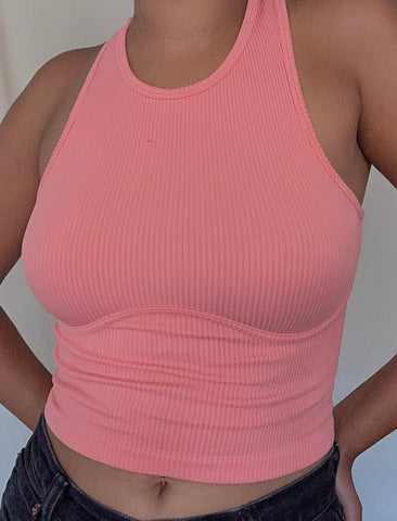 JESSI TANK TOP (CORAL)